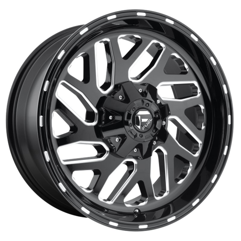 Fuel Off-Road | D581 TRITON 22x8.25 ET-221 - GLOSS BLACK MILLED