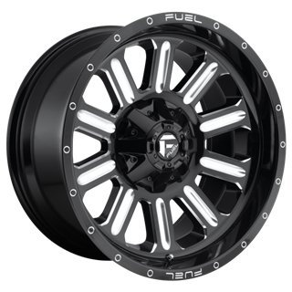 Fuel Off-Road | D620 HARDLINE 20x9.0 ET1 - GLOSS BLACK MILLED