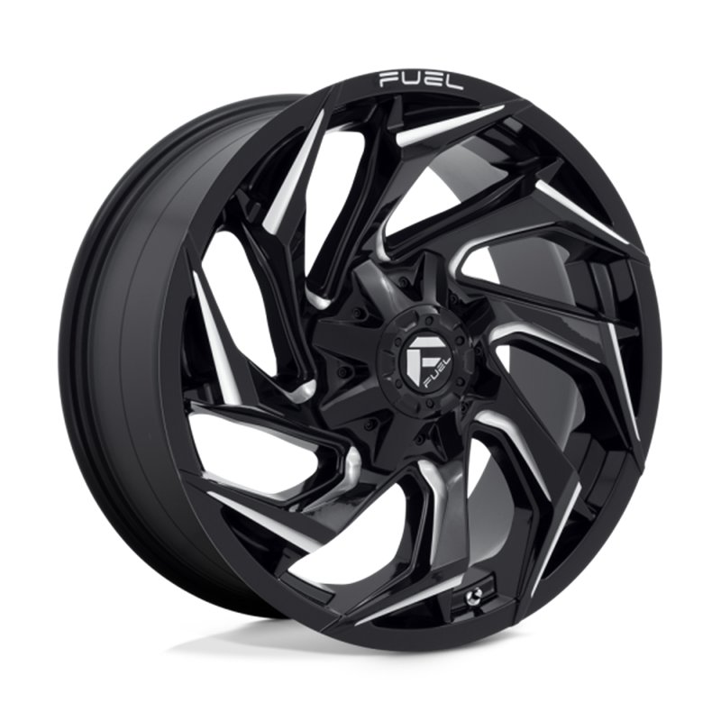 Fuel Off-Road | D753 REACTION 20x9.0 ET20 - GLOSS BLACK MILLED