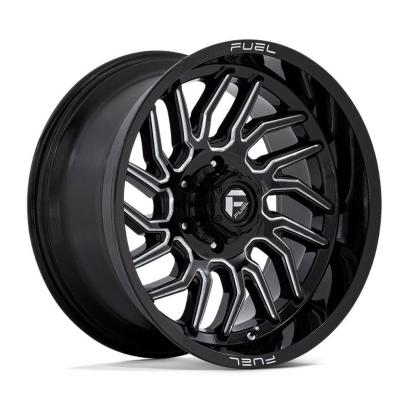 Fuel Off-Road | D807 HURRICANE 20x10.0 ET-18 - GLOSS BLACK MILLED