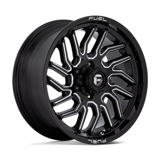 Fuel Off-Road | D807 HURRICANE 20x9.0 ET20 - GLOSS BLACK MILLED