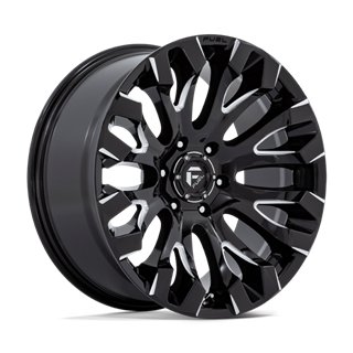 Fuel Off-Road | D828 QUAKE 20x9.0 ET1 - GLOSS BLACK MILLED