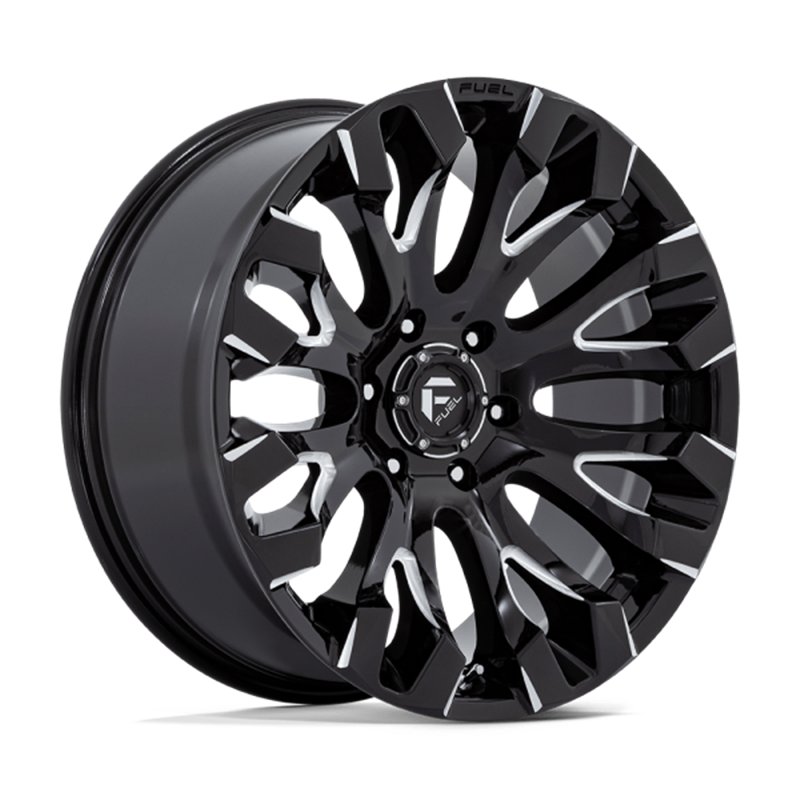 Fuel Off-Road | D828 QUAKE 20x9.0 ET1 - GLOSS BLACK MILLED