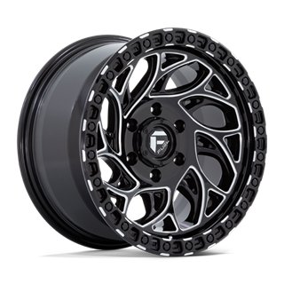 Fuel Off-Road | D840 RUNNER OR 15x10.0 ET-43 - GLOSS BLACK MILLED
