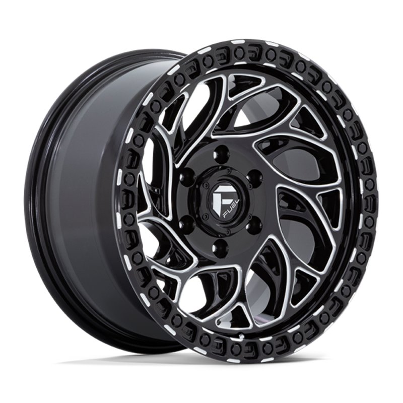 Fuel Off-Road | D840 RUNNER OR 15x8.0 ET-19 - GLOSS BLACK MILLED
