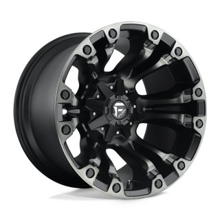 Fuel Off-Road | D851 VAPOR 20x9.0 ET1 - MATTE BLACK GRAY TINT