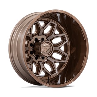 Fuel Off-Road | D876 FLUX DUALLY 20x8.25 ET-201 - PLATINUM BRONZE