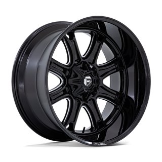 Fuel Off-Road | DARKSTAR 22x9.0 ET1 - GLOSS BLACK MILLED