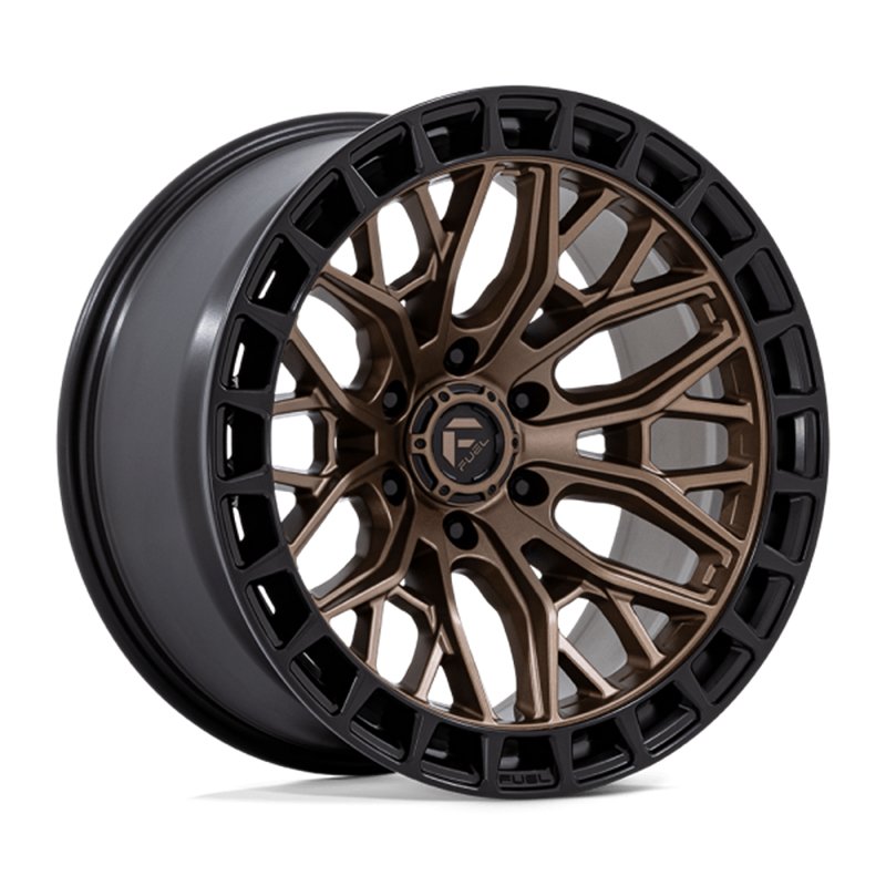 Fuel Off-Road | FC869 SIGMA 20x9.0 ET1 - MATTE BRONZE W/ M-BLK LIP