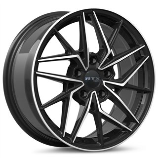 RTX | RS11 17x7.0 ET42 - Gloss Black Machined
