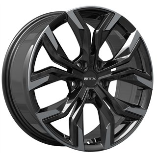 RTX | Venom 17x7.0 ET48 - Gloss Black Machined