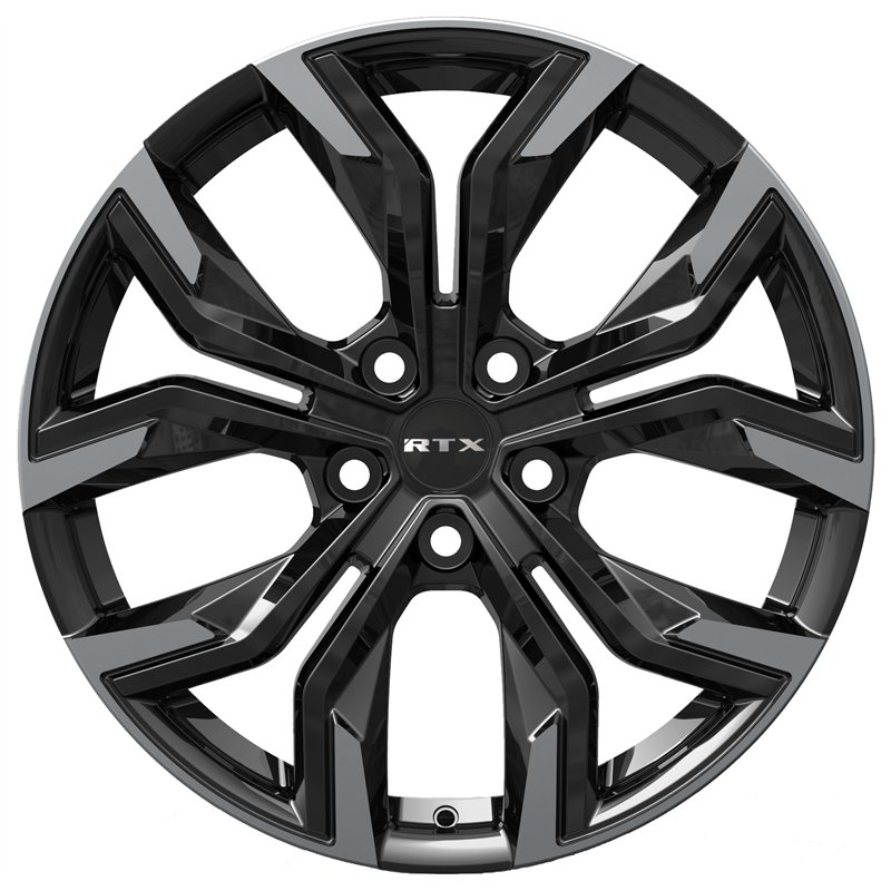 RTX | Venom 17x7.0 ET48 - Gloss Black Machined