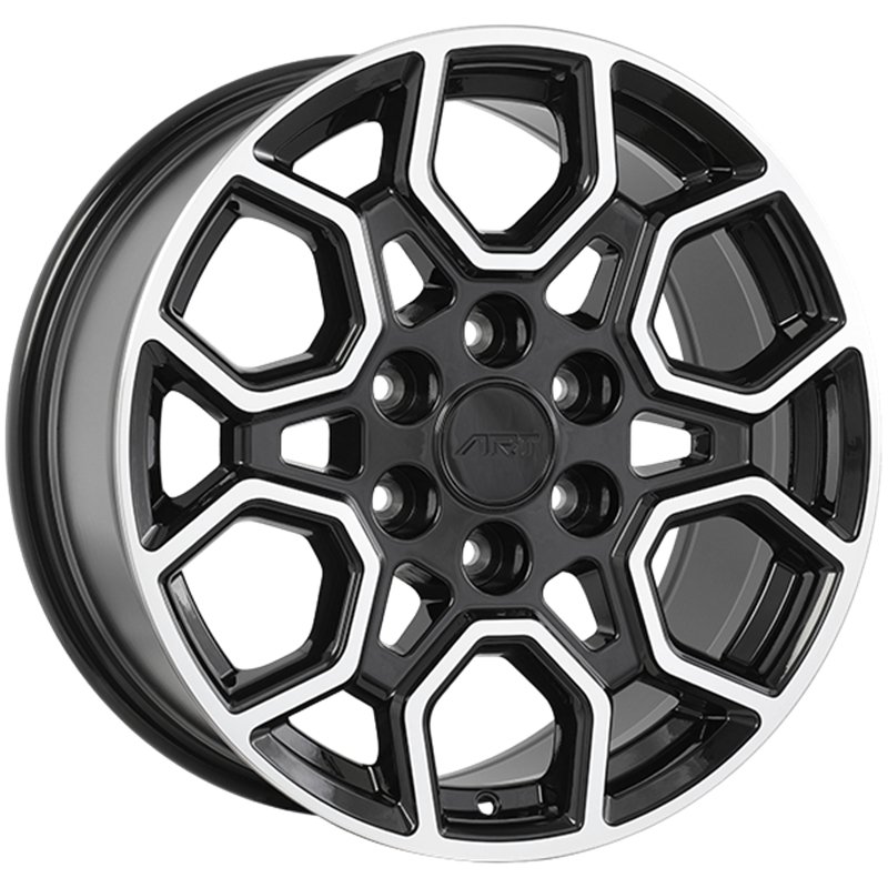ART Replica | REPLICA 266 18x8.0 ET35 - Gloss Black - Machined Face