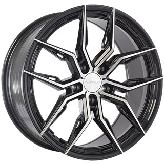 Ruffino | ELEGANZA 18x8.0 ET45 - Gloss Black - Machined Face