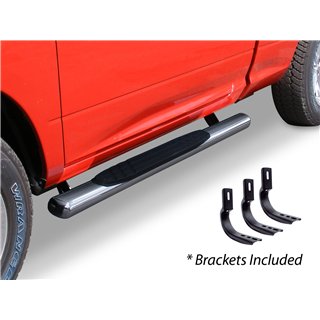Go Rhino | 4in OE Xtreme Side Steps with Mounting Brackets Kit - F-250 / F-350 2000-2016
