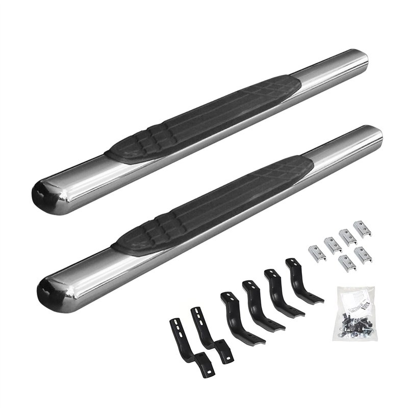 Go Rhino | 4in OE Xtreme Side Steps with Mounting Brackets Kit - F-250 / F-350 2000-2016