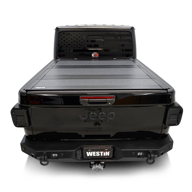 Westin Automotive | Hard Tri-Fold Tonneau Cover - Gladiator 3.0L / 3.6L 2020-2025