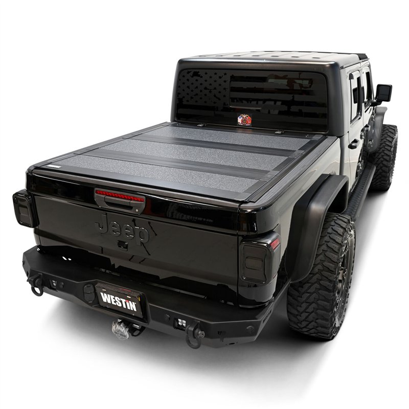 Westin Automotive | Hard Tri-Fold Tonneau Cover - Gladiator 3.0L / 3.6L 2020-2025