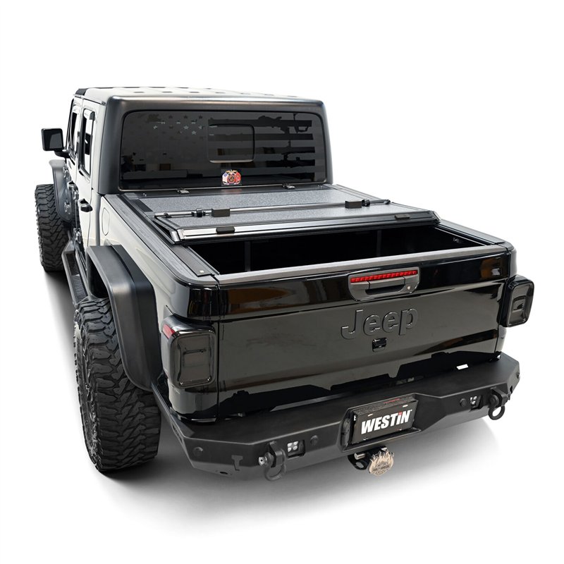 Westin Automotive | Hard Tri-Fold Tonneau Cover - Gladiator 3.0L / 3.6L 2020-2025