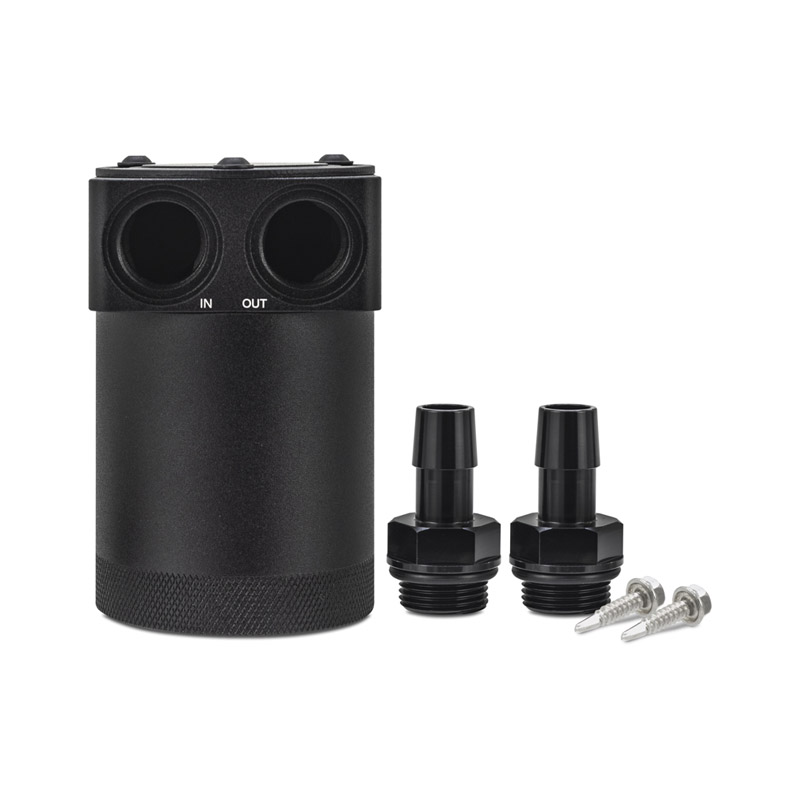 Mishimoto | Universal Baffled Oil Catch Can, Parallel Port
