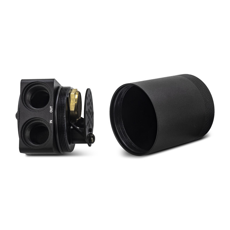 Mishimoto | Universal Baffled Oil Catch Can, Parallel Port