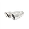 Mishimoto | Mishimoto Dual-Y Exhaust Tips, 2.5in Inlet, 3.5in Outlet