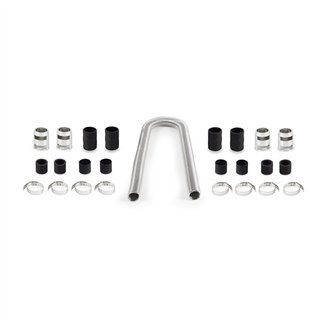 Mishimoto | Universal Flexible Stainless Steel Radiator Hose Kit, 48in, Chrome