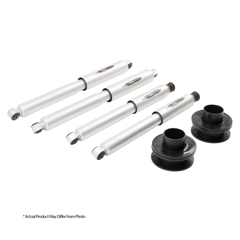 Belltech | 2in Strut Spacer Inc. Front and Rear Trail Performance Struts/Shocks - Silverado / Sierra 1500 / Classic 2007-2018