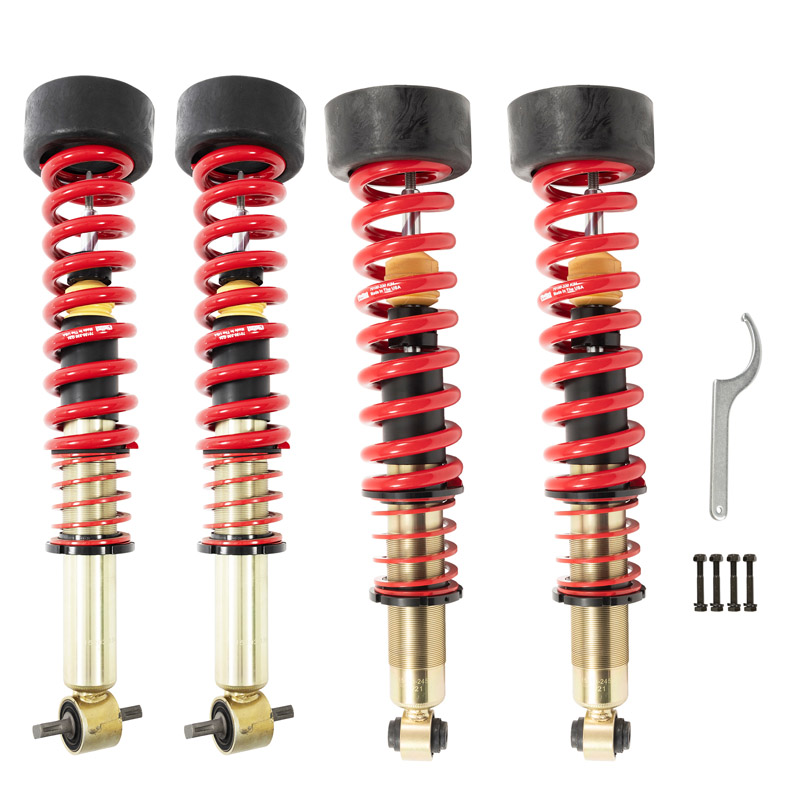 Belltech | 2.5in Complete Kit Inc. Height Adjustable Coilovers w/ Swaybar Set - Tahoe / Yukon 5.3L / 6.2L 2021-2024