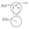 Firestone Ride-Rite | Ride-Rite Replacement Bellows - 268C 1/4 OFF 2BT BN