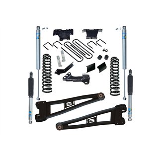 Superlift | 4in Radius Arm Lift Kit - 23-24 F-250/F-350 4WD - Diesel - w/ Bilstein Shocks