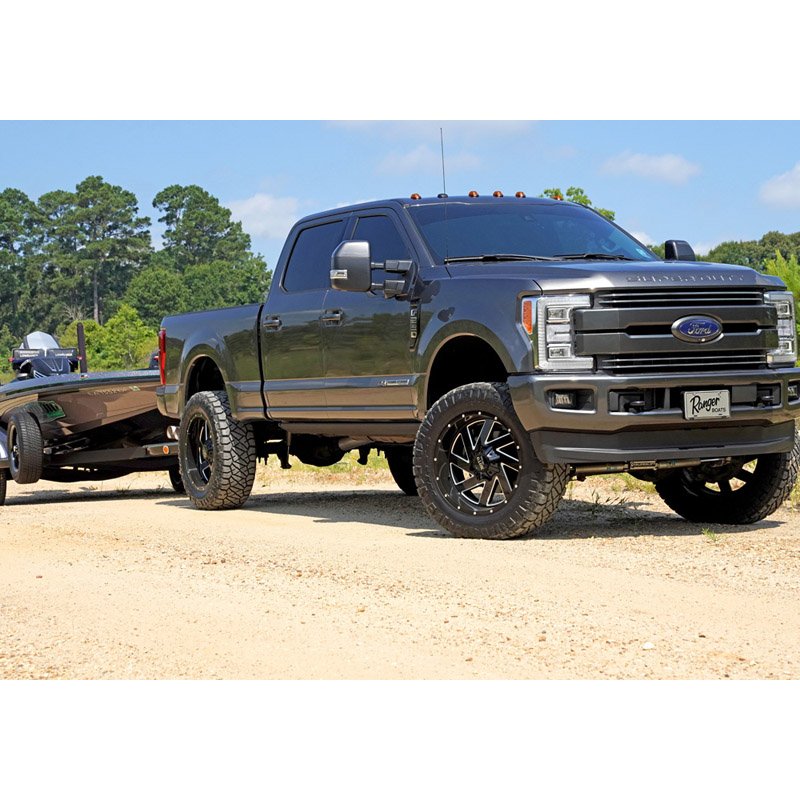Superlift | 4in Radius Arm Lift Kit - 23-24 F-250/F-350 4WD - Diesel - w/ Bilstein Shocks