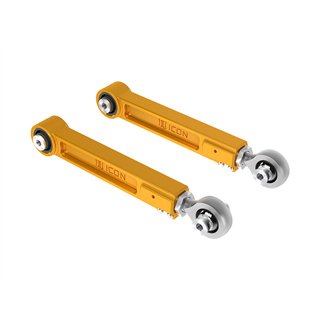 ICON | 22-25 TUNDRA/23-24 SEQUOIA/24 TACOMA/LC250/GX550 BILLET REAR UPPER LINK KIT GOLD - Lexus / Toyota 2022-2025