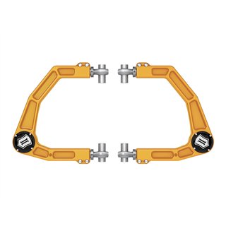 ICON | 24 TACOMA/24 LC250/24 GX550 BILLET UCA DJ PRO KIT GOLD ANO - GX550 / 4Runner / Land Cruiser / Tacoma 3.4T / 2.4T 2024-202