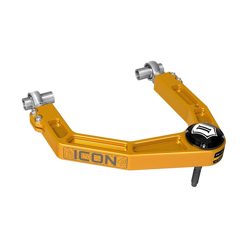 ICON | 24 TACOMA/24 LC250/24 GX550 BILLET UCA DJ PRO KIT GOLD ANO - GX550 / 4Runner / Land Cruiser / Tacoma 3.4T / 2.4T 2024-202
