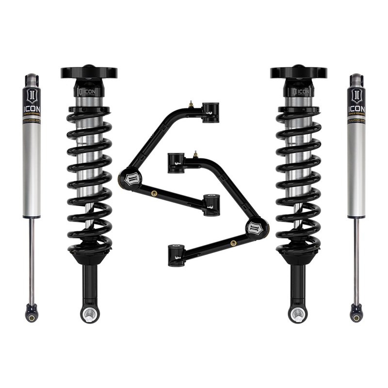 ICON | 23-24 GM CANYON/COLORADO 1.75-2.5in STAGE 2 SUSPENSION SYSTEM W TUBULAR UCA - Colorado / Canyon 2.7T 2023-2024