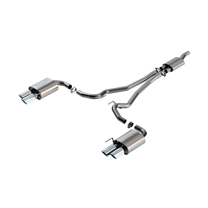 Borla | CrateMuffler - S-Type - Mustang EcoBoost / EcoBoost Premium 2.3T 2024-2025