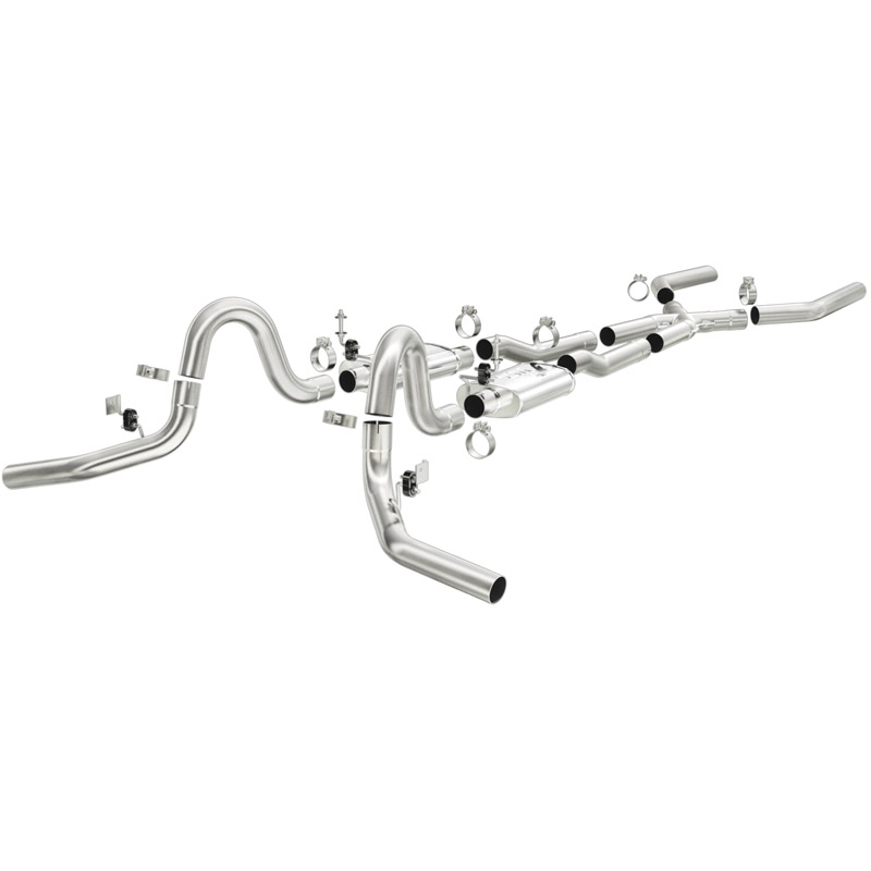 Magnaflow | Street Series Stainless Crossmember-Back System - Monte Carlo / GTO 1968-1973
