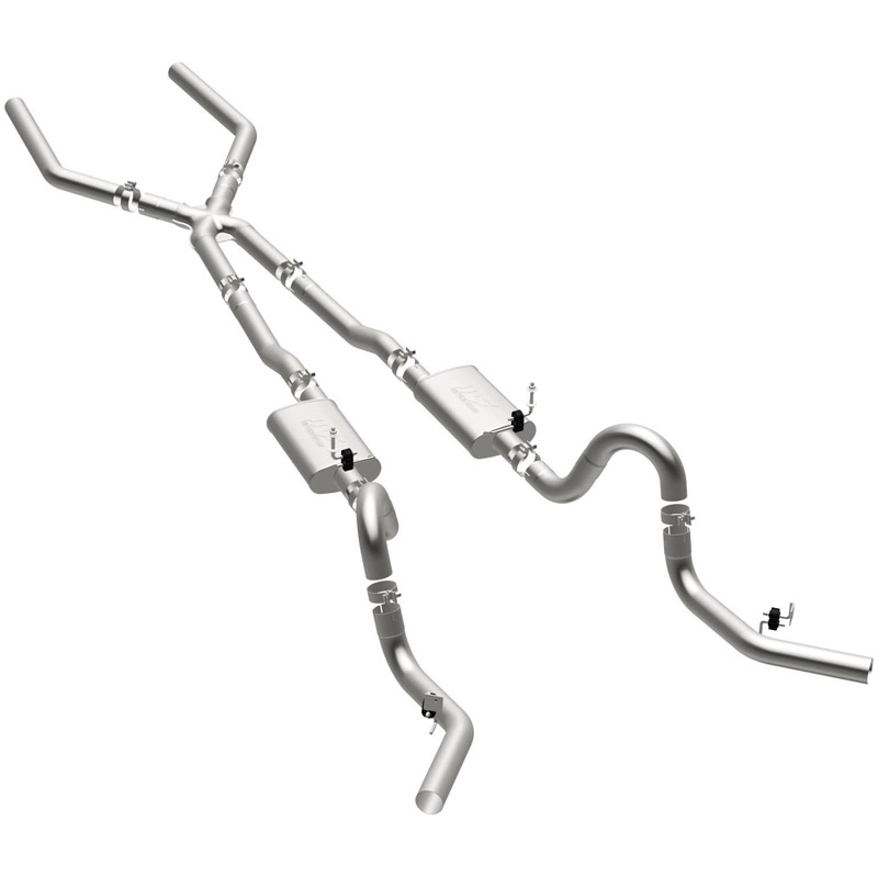 Magnaflow | Street Series Stainless Crossmember-Back System - Monte Carlo / GTO 1968-1973