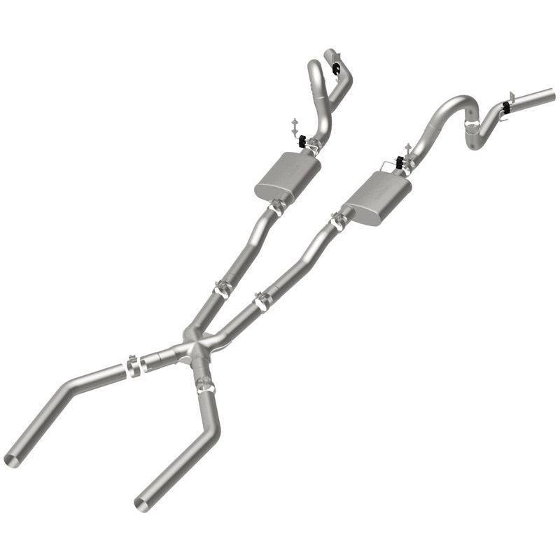Magnaflow | Street Series Stainless Crossmember-Back System - Monte Carlo / GTO 1968-1973