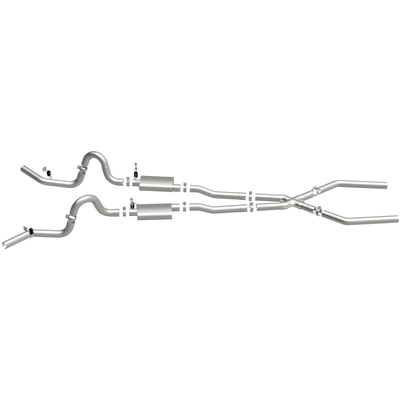 Magnaflow | Street Series Stainless Crossmember-Back System - Monte Carlo / GTO 1968-1973