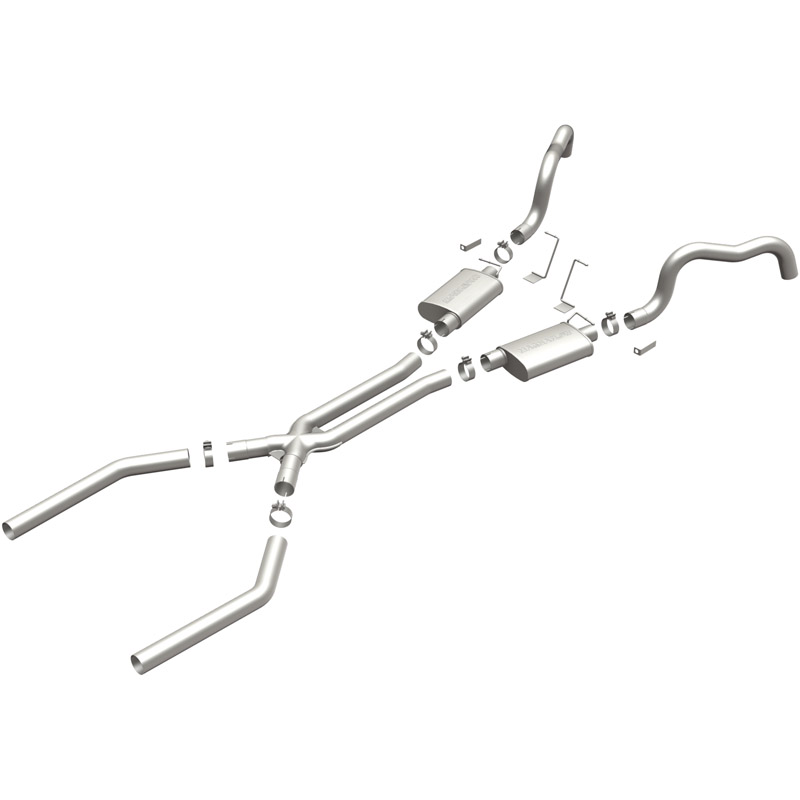 Magnaflow | Street Series Stainless Crossmember-Back System - Camaro / Firebird 1967-1969