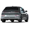 RallyArmor | Black UR Mud Flap Silver Battery Logo - Ioniq 5 2025