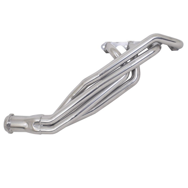 BBK Performance | 1-5/8 LONG TUBE HEADERS (Polished Silver Ceramic) - Mustang 4.9L 1979-1993