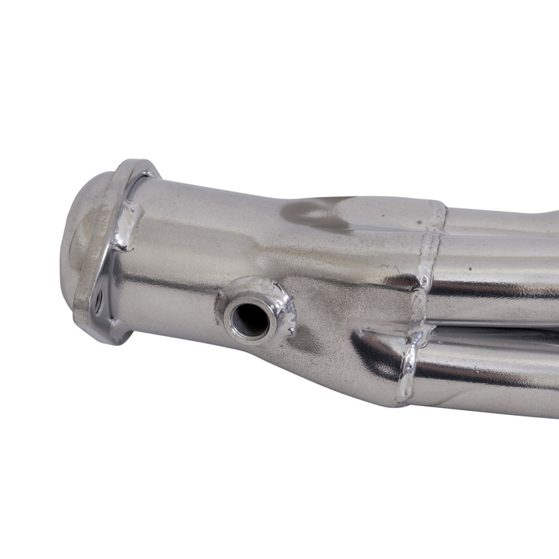 BBK Performance | 1-5/8 LONG TUBE HEADERS (Polished Silver Ceramic) - Mustang 4.9L 1979-1993