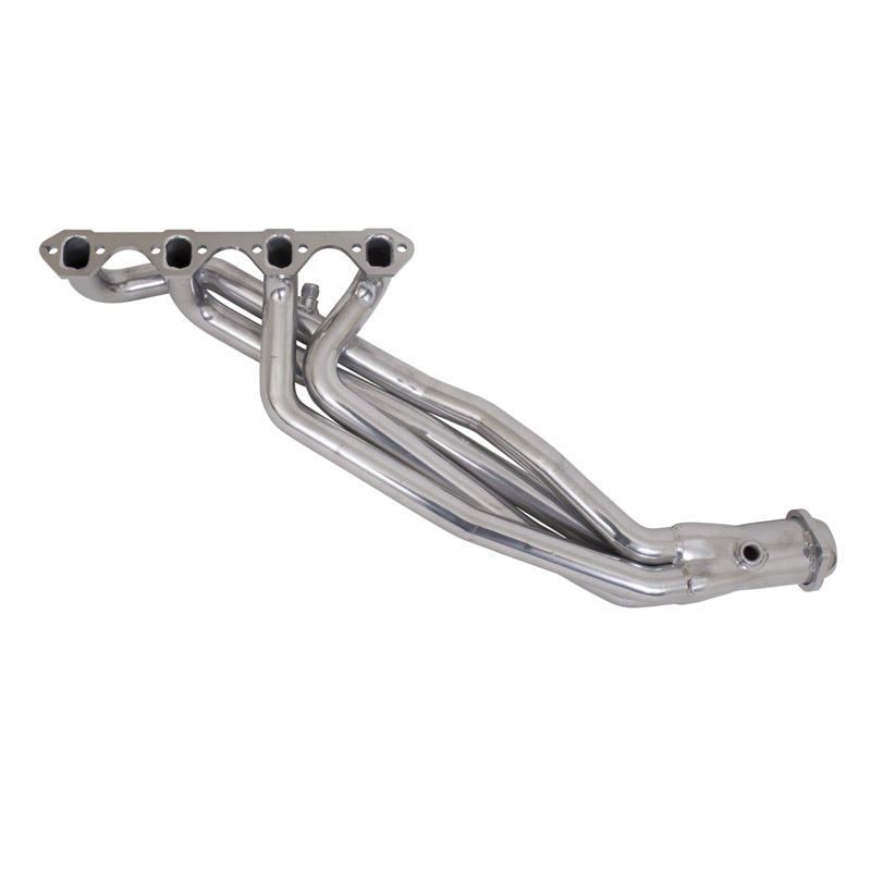 BBK Performance | 1-5/8 LONG TUBE HEADERS (Polished Silver Ceramic) - Mustang 4.9L 1994-1995