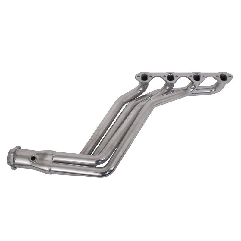 BBK Performance | 1-5/8 LONG TUBE HEADERS (Polished Silver Ceramic) - Mustang 4.9L 1994-1995