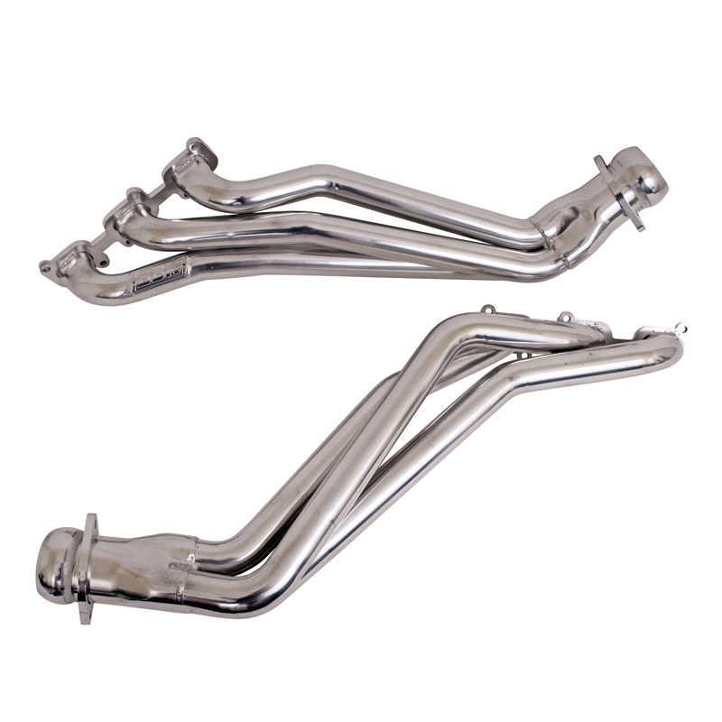 BBK Performance | 1-3/4 LONG TUBE HEADERS (POLISHED SILVER CERAMIC) - Mustang 3.7L 2011-2017