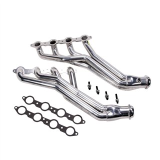 BBK Performance | F BODY 1-3/4 LONG TUBE HEADERS (POLISHED SILVER CERAMIC) - Camaro / Firebird 5.7L 1998-2002