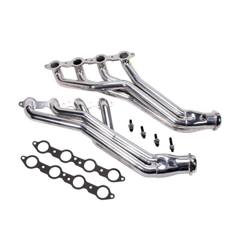 BBK Performance | F BODY 1-3/4 LONG TUBE HEADERS (POLISHED SILVER CERAMIC) - Camaro / Firebird 5.7L 1998-2002